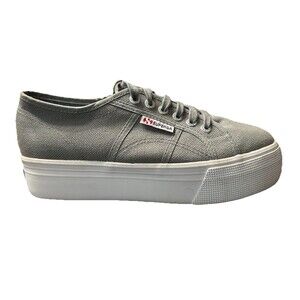 Superga Womens Fashion Platform Sneaker Size 8 womens